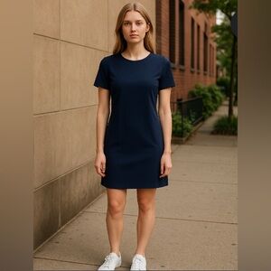 Shein Simple and elegant blue dress. Size xsmall.
